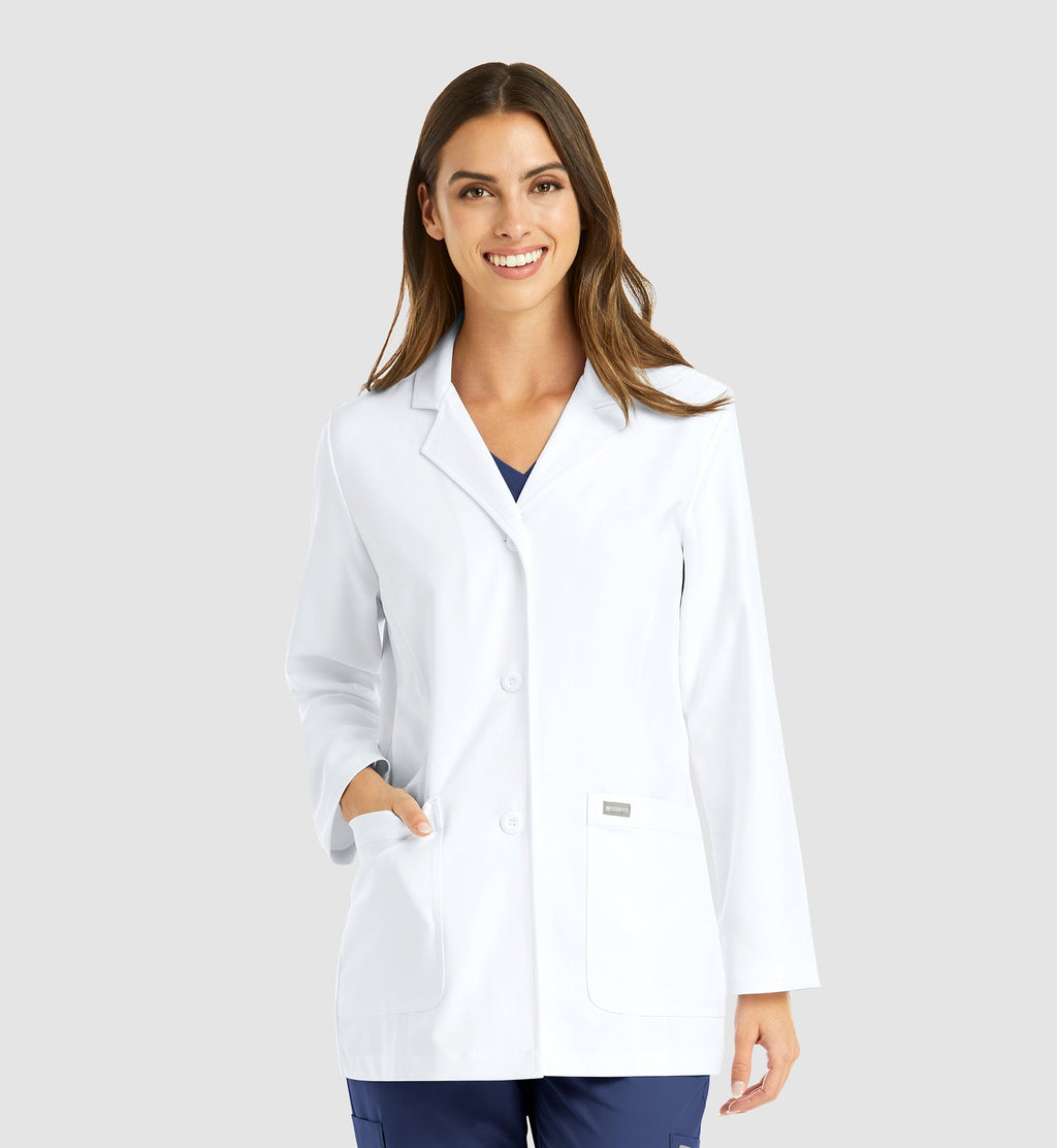 Momentum Lab Coats 5073 Women's Consultation Lab Coat White