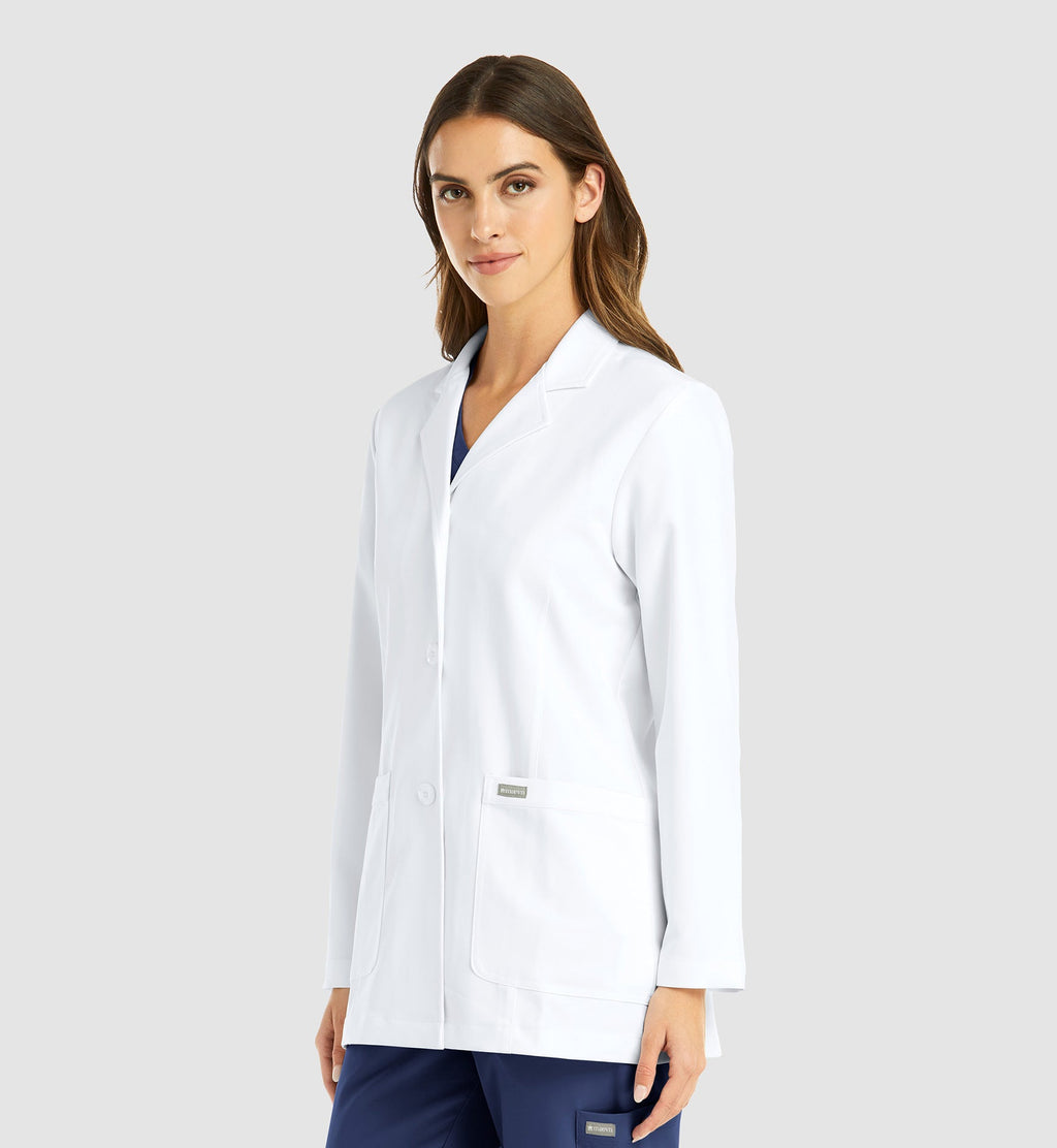 Momentum Lab Coats 5073 Women's Consultation Lab Coat White