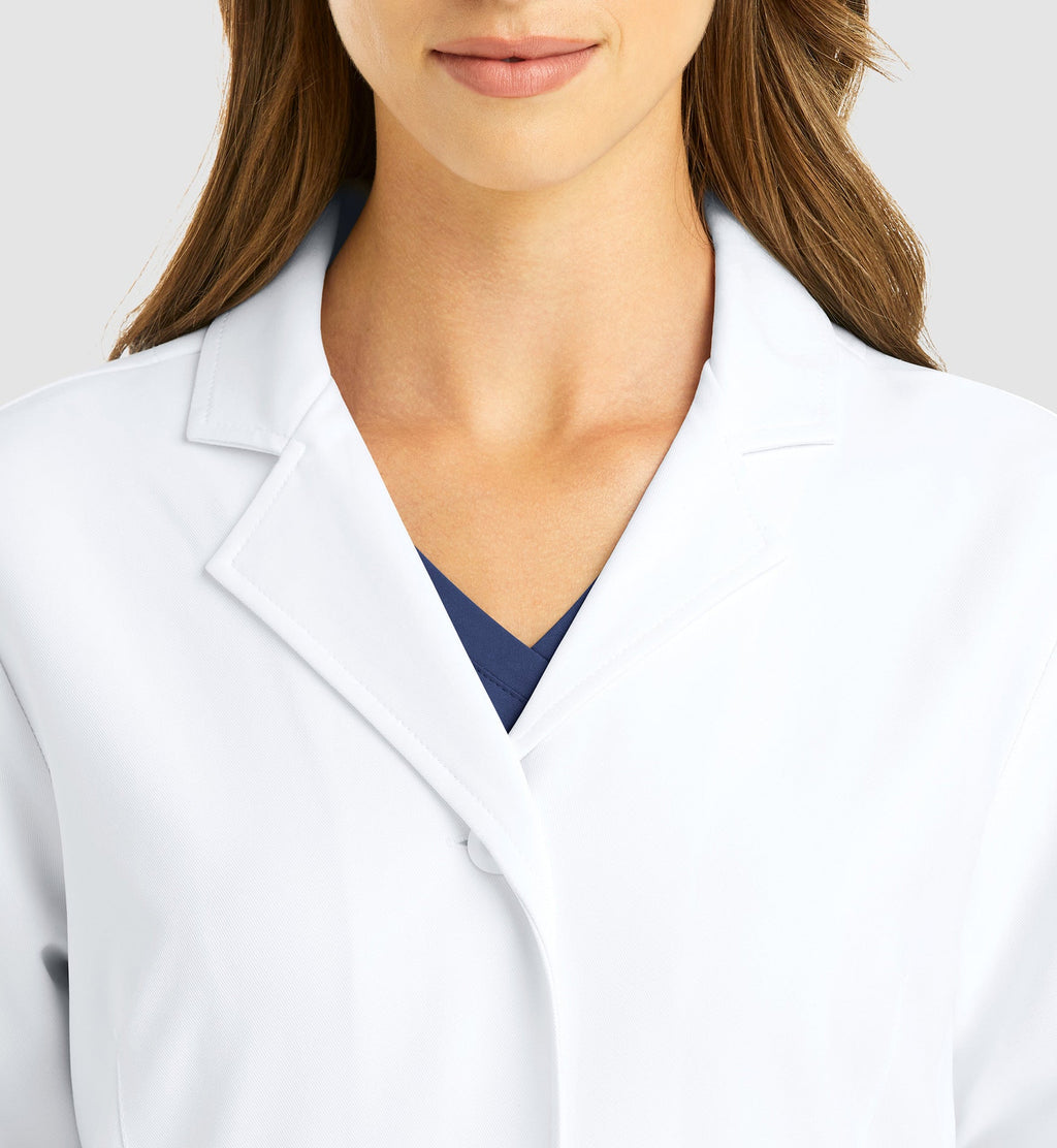 Momentum Lab Coats 5073 Women's Consultation Lab Coat White