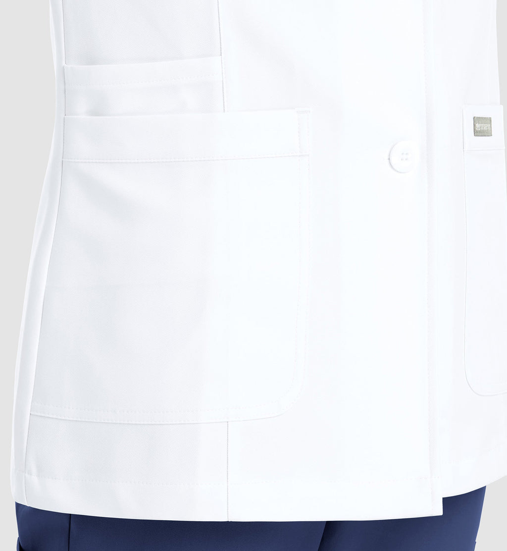 Momentum Lab Coats 5073 Women's Consultation Lab Coat White