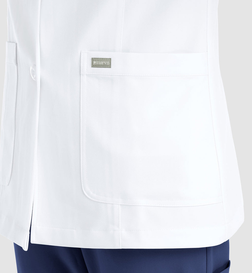 Momentum Lab Coats 5073 Women's Consultation Lab Coat White