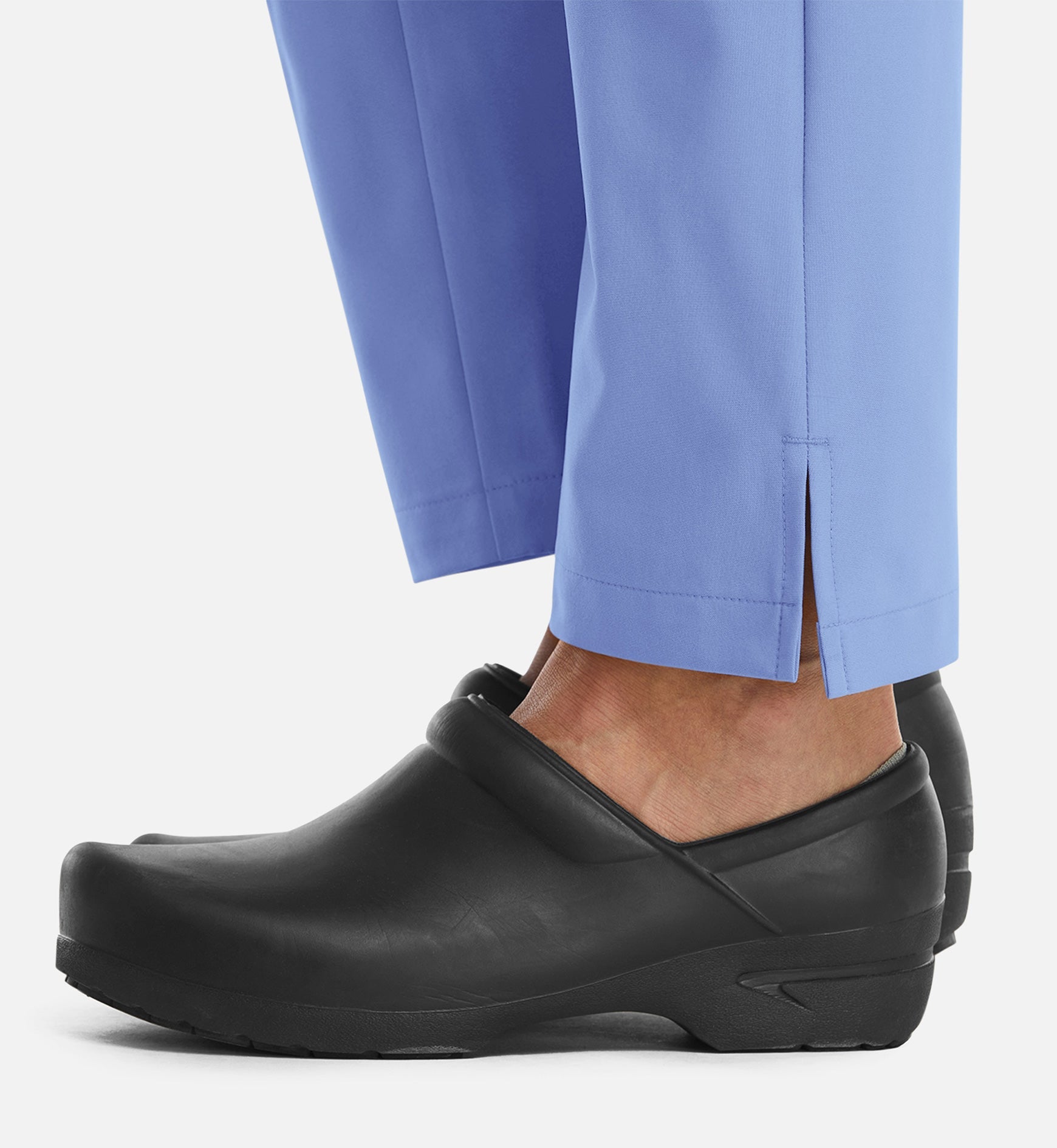 Momentum 5091 Women's Full Elastic Pull On Pants Ceil Blue