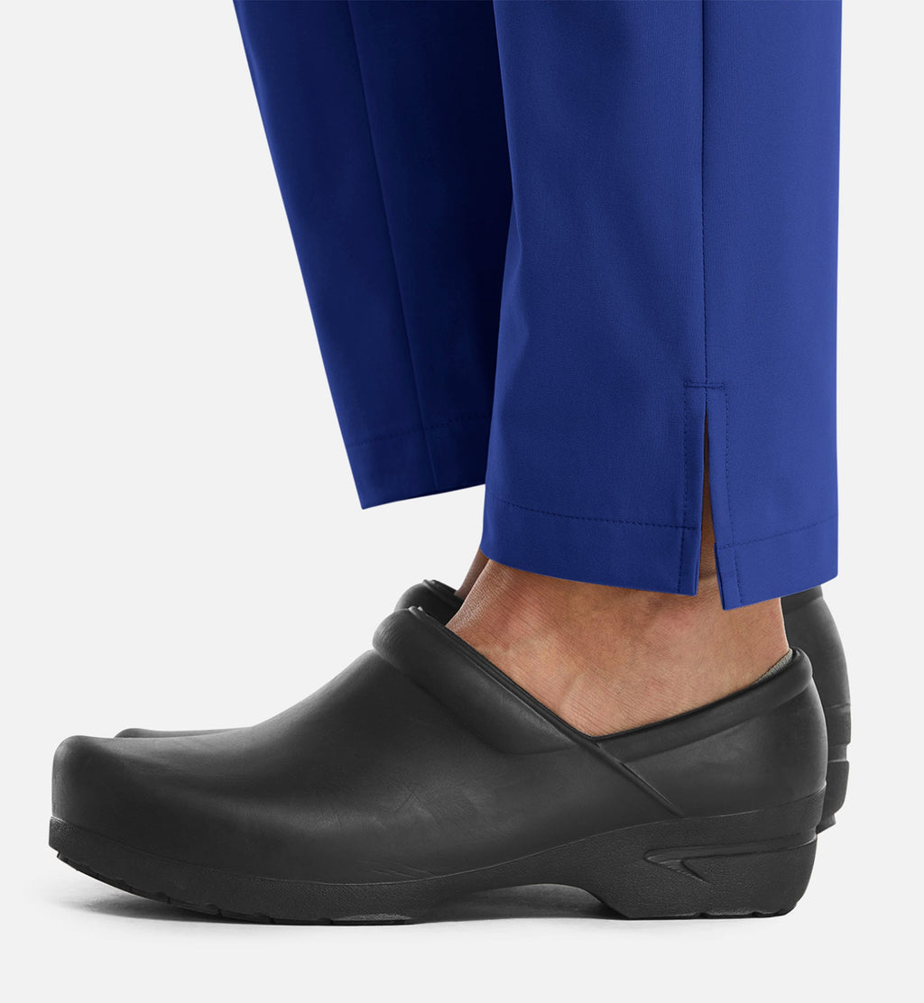 Momentum 5091 Women's Full Elastic Pull On Pants Galaxy Blue