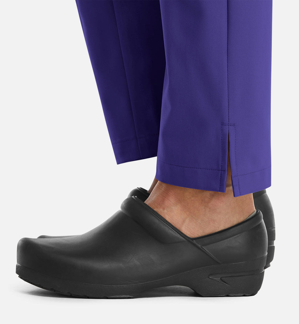 Momentum 5091 Women's Full Elastic Pull On Pants Grape