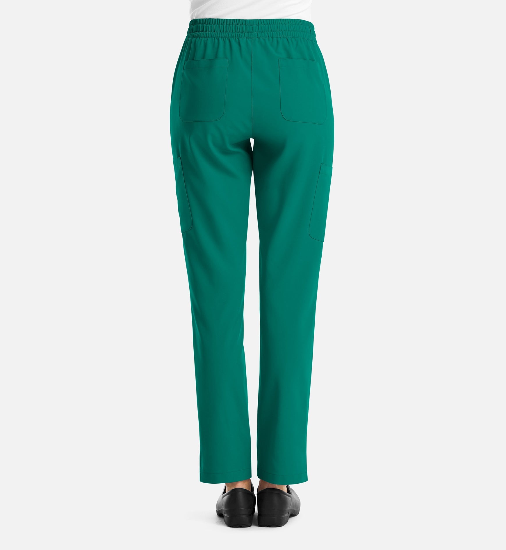 Momentum 5091 Women's Full Elastic Pull On Pants Hunter