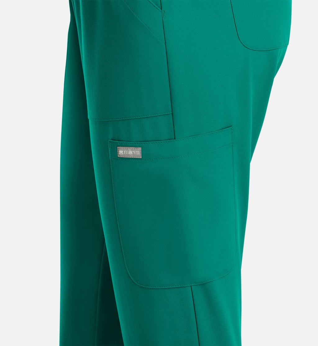 Momentum 5091 Women's Full Elastic Pull On Pants Hunter