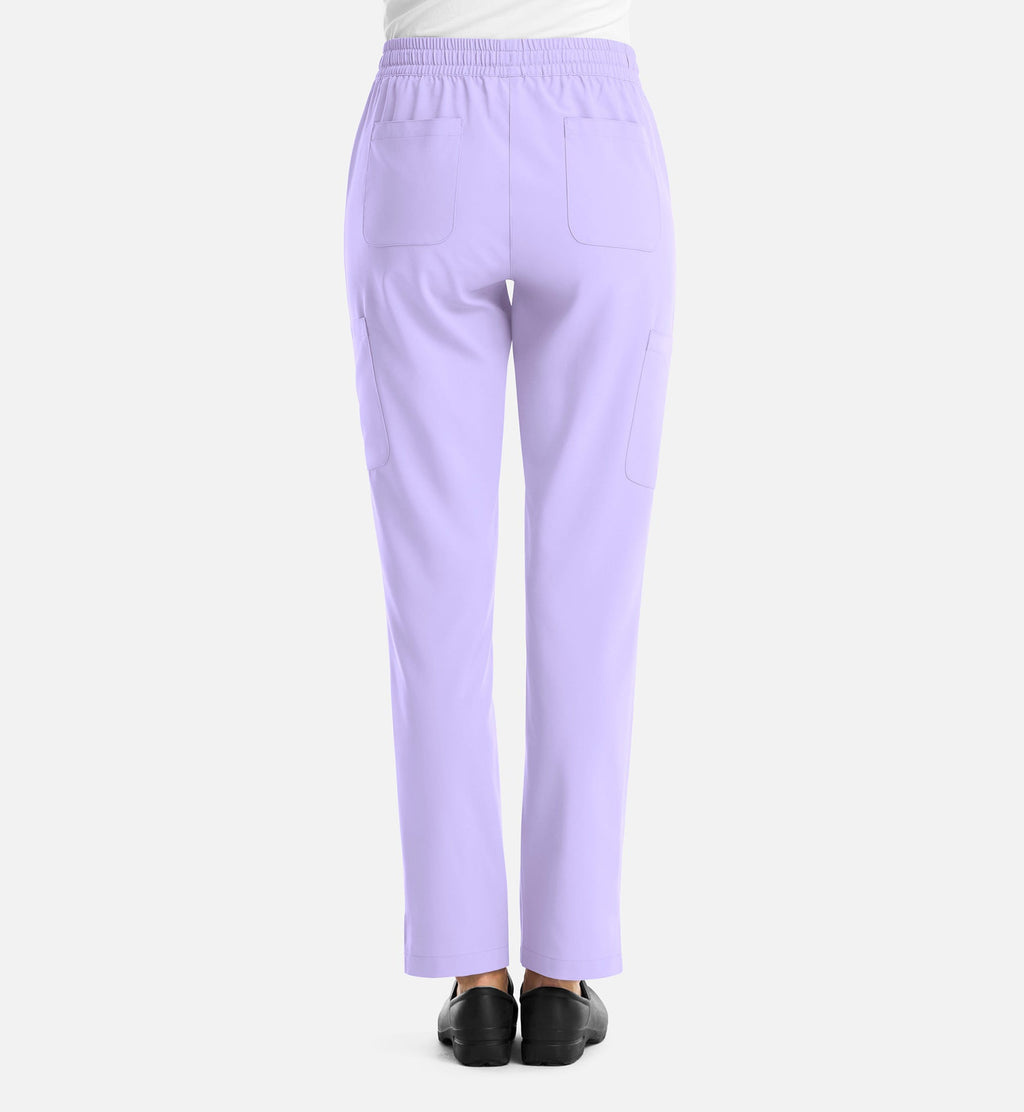 Momentum 5091 Women's Full Elastic Pull On Pants Lavender