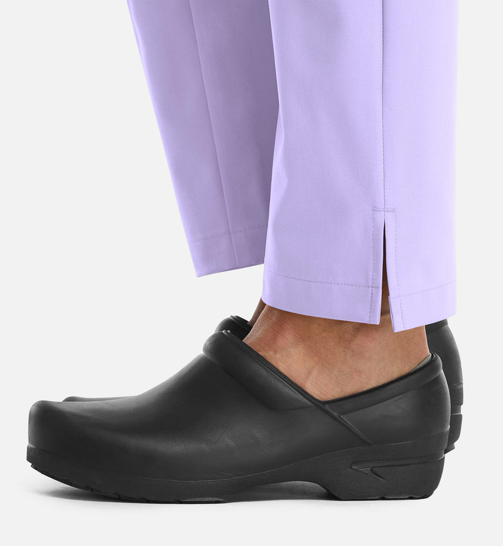 Momentum 5091 Women's Full Elastic Pull On Pants Lavender