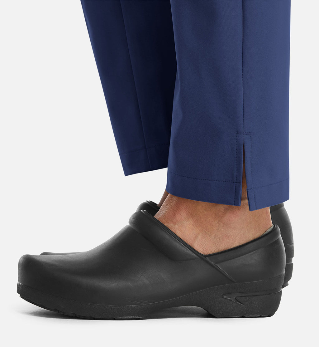 Momentum 5091 Women's Full Elastic Pull On Pants Navy