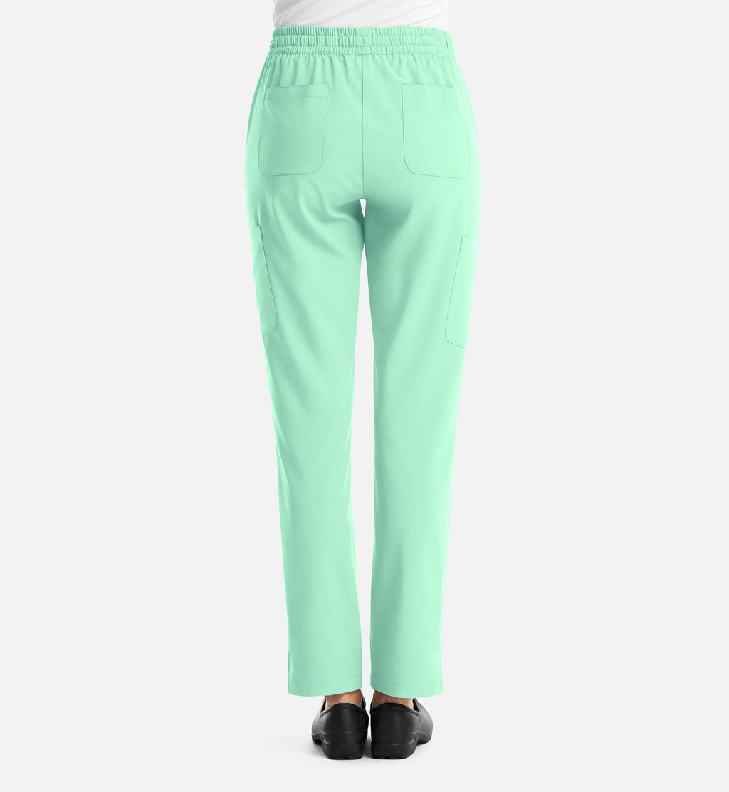 Momentum 5091 Women's Full Elastic Pull On Pants Opal