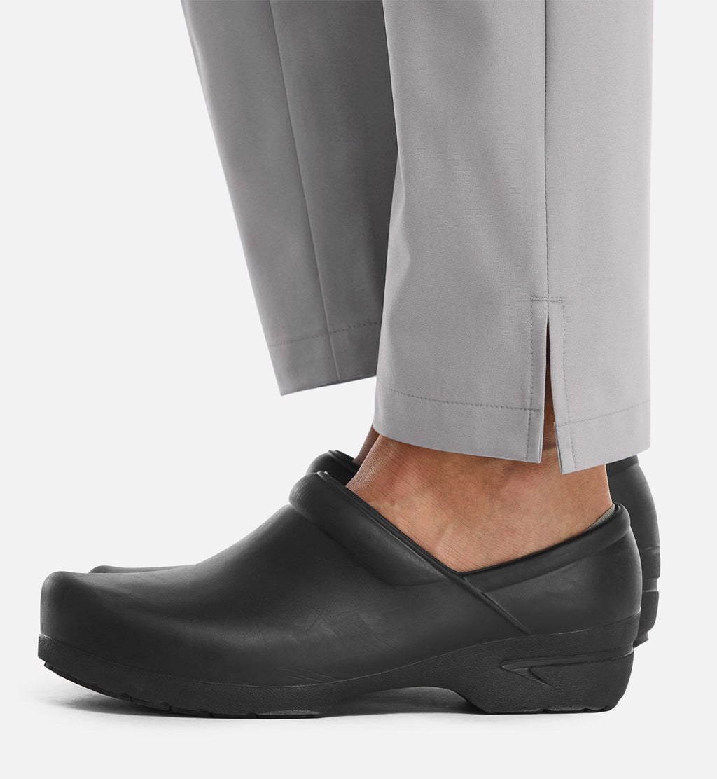 Momentum 5091 Women's Full Elastic Pull On Pants Quiet Grey