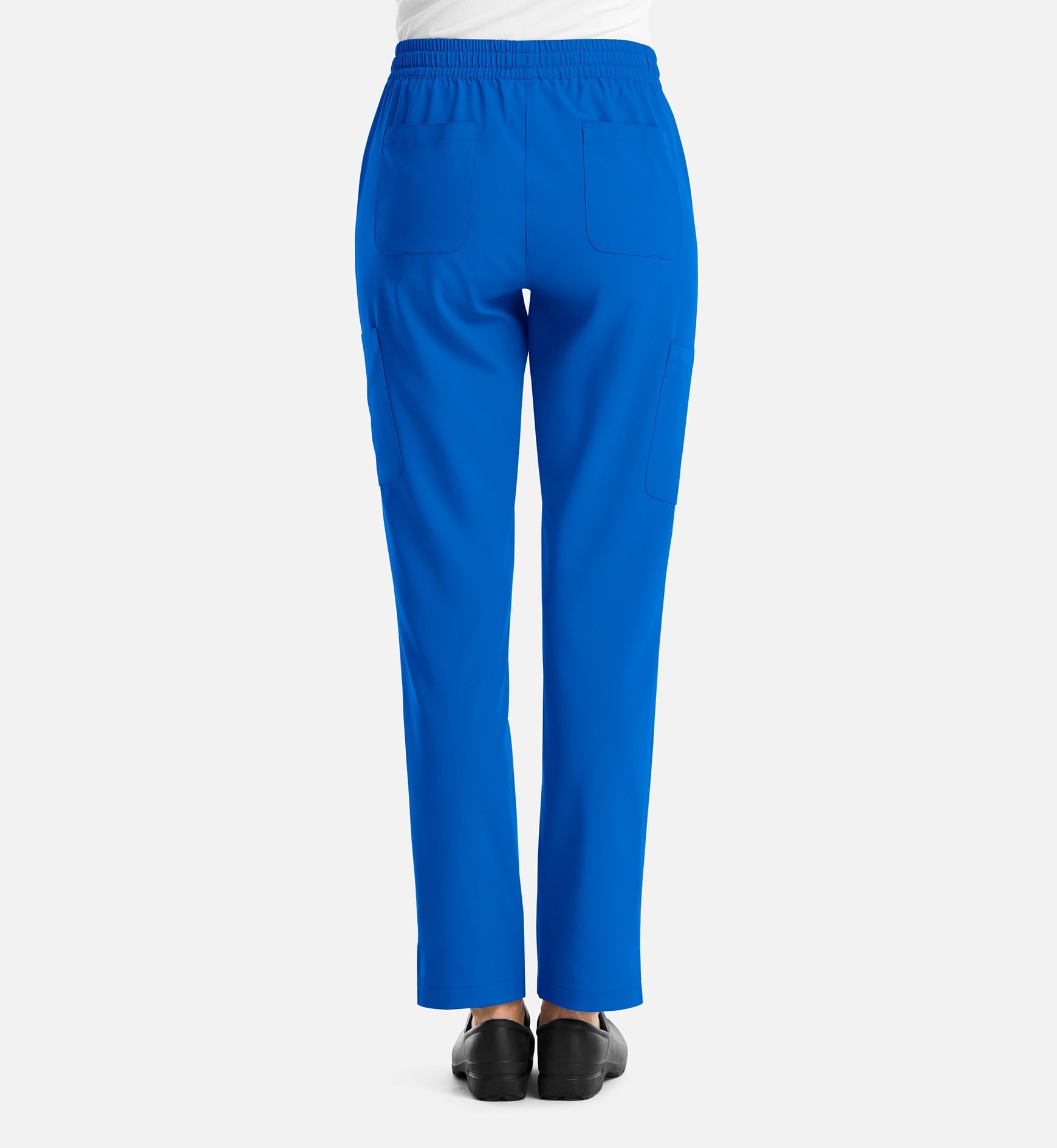 Momentum 5091 Women's Full Elastic Pull On Pants Royal Blue