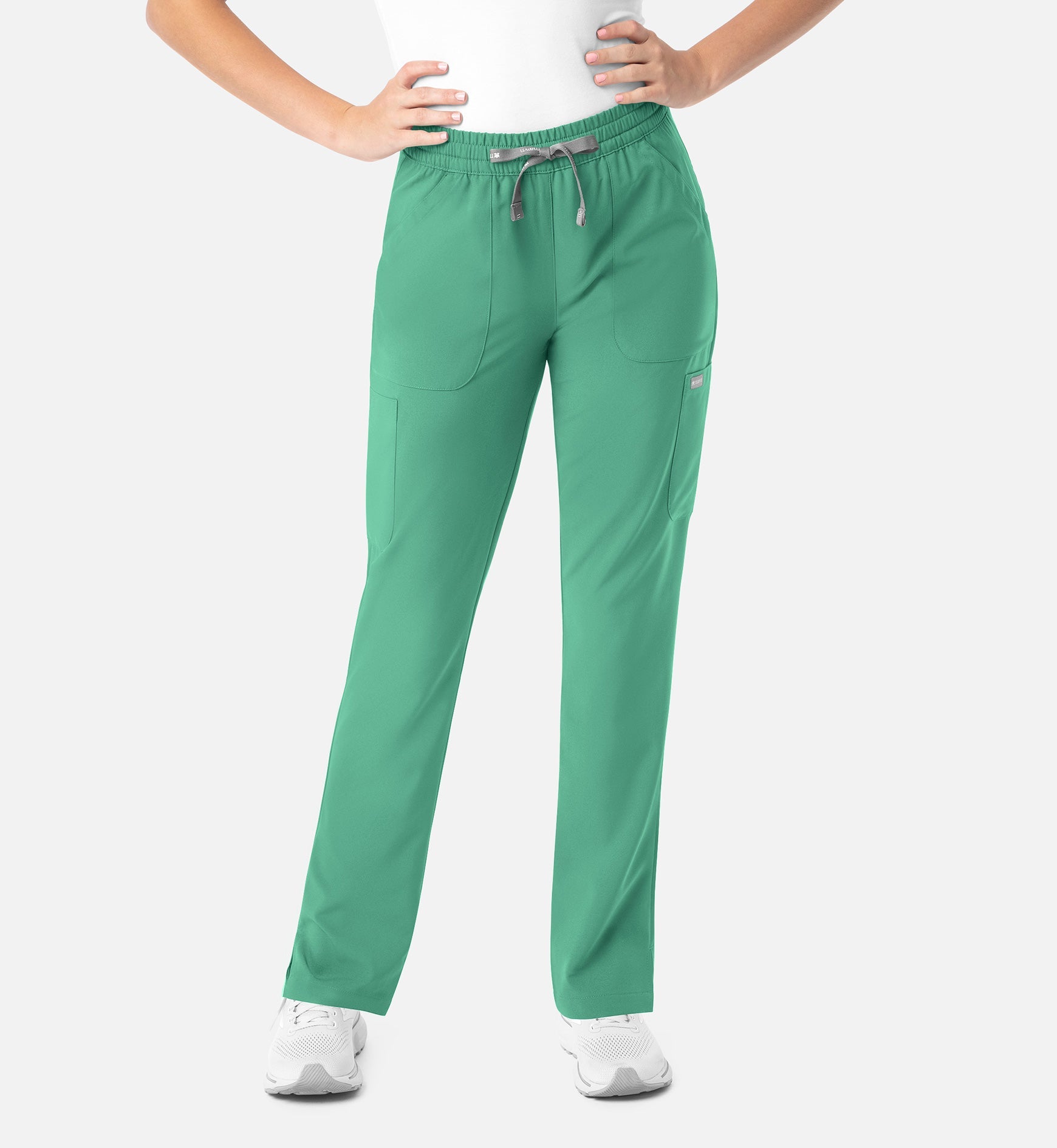 Momentum 5091 Women's Full Elastic Pull On Pants Surgical Green