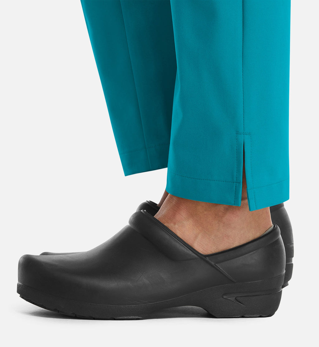 Momentum 5091 Women's Full Elastic Pull On Pants Teal