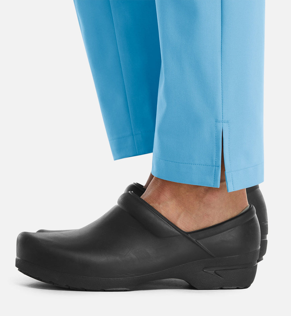 Momentum 5091 Women's Full Elastic Pull On Pants Turquoise