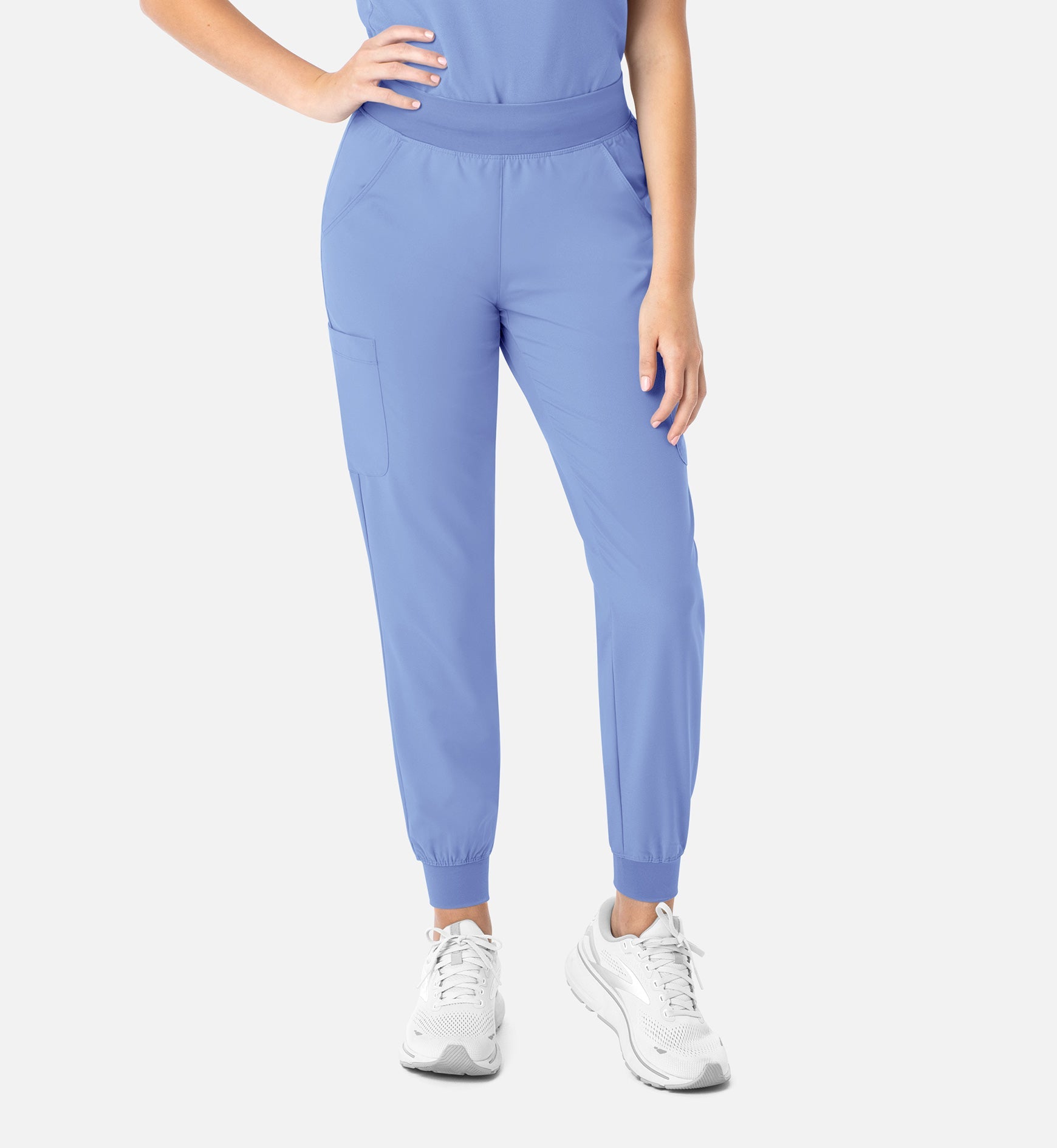 Momentum 5092 Women's Yoga Waist Jogger Ceil Blue