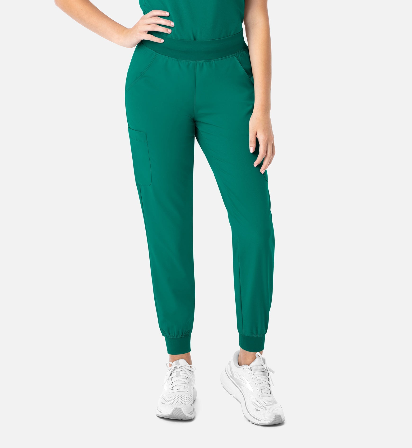 Momentum 5092 Women's Yoga Waist Jogger Hunter