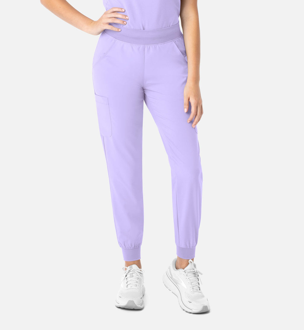Momentum 5092 Women's Yoga Waist Jogger Lavender