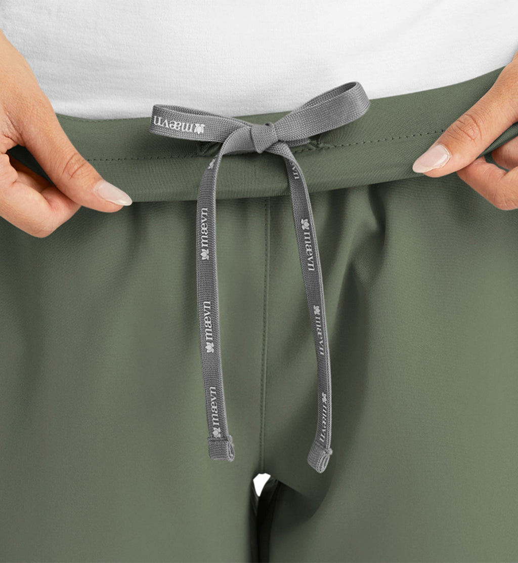 Momentum 5092 Women's Yoga Waist Jogger Olive