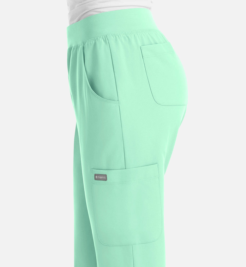 Momentum 5092 Women's Yoga Waist Jogger Opal