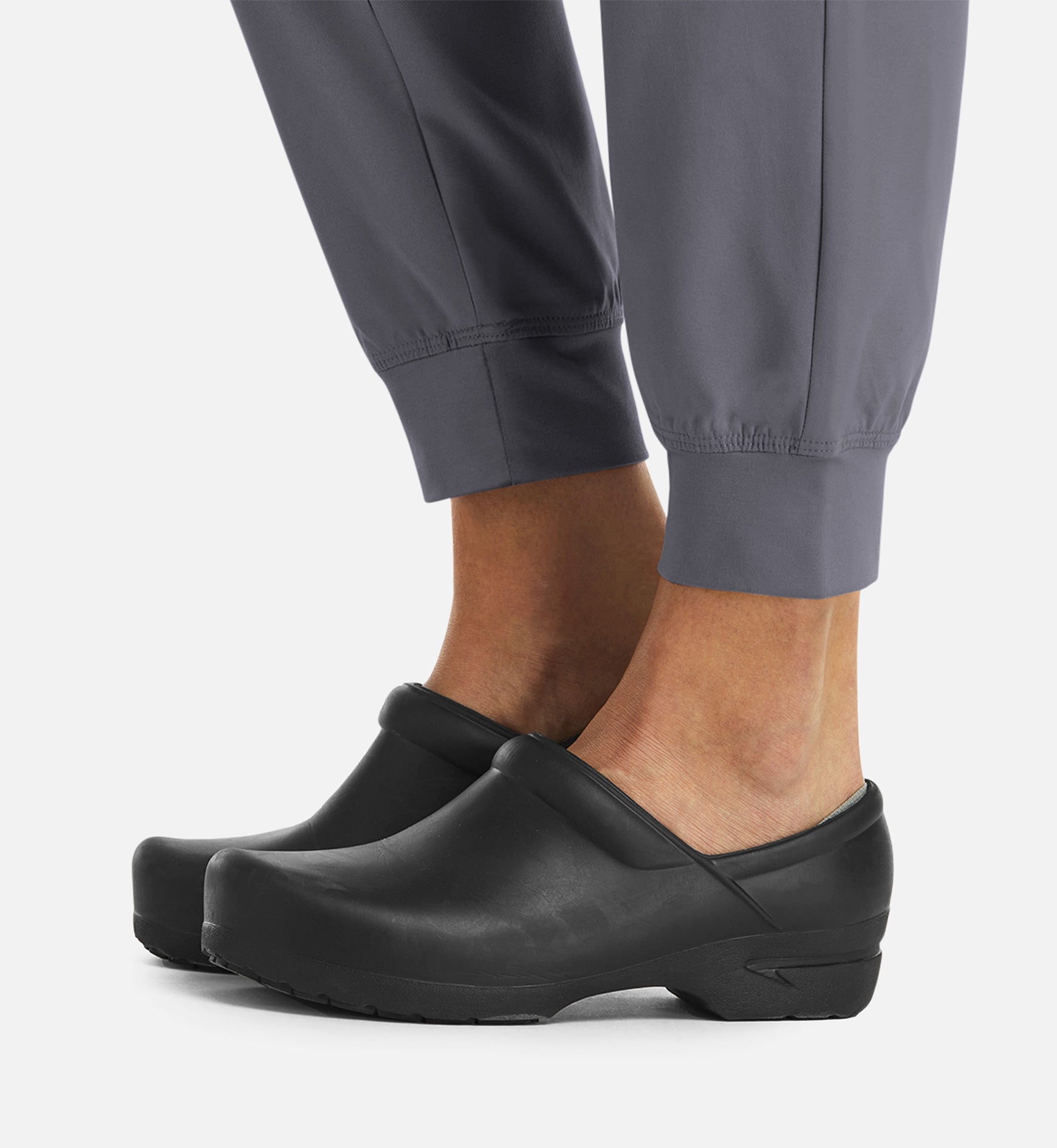 Momentum 5092 Women's Yoga Waist Jogger Pewter