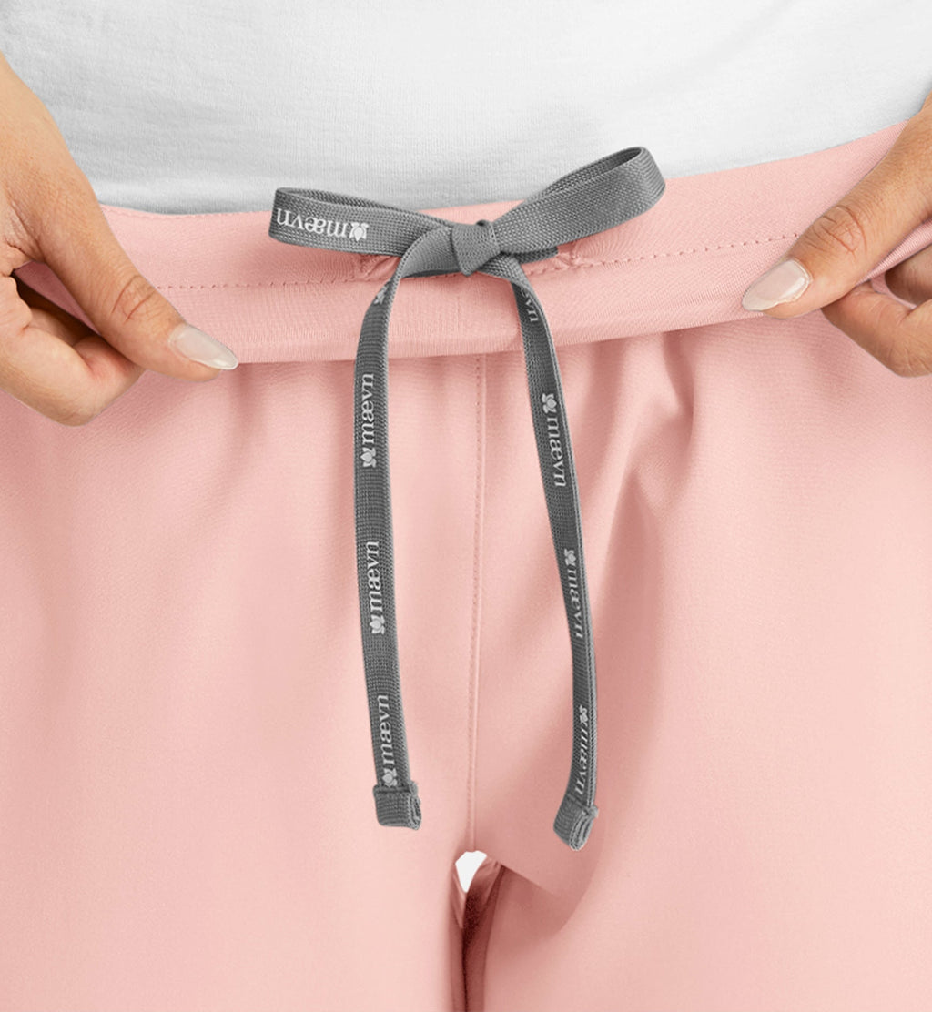 Momentum 5092 Women’s Yoga Waist Jogger Pink Grapefruit