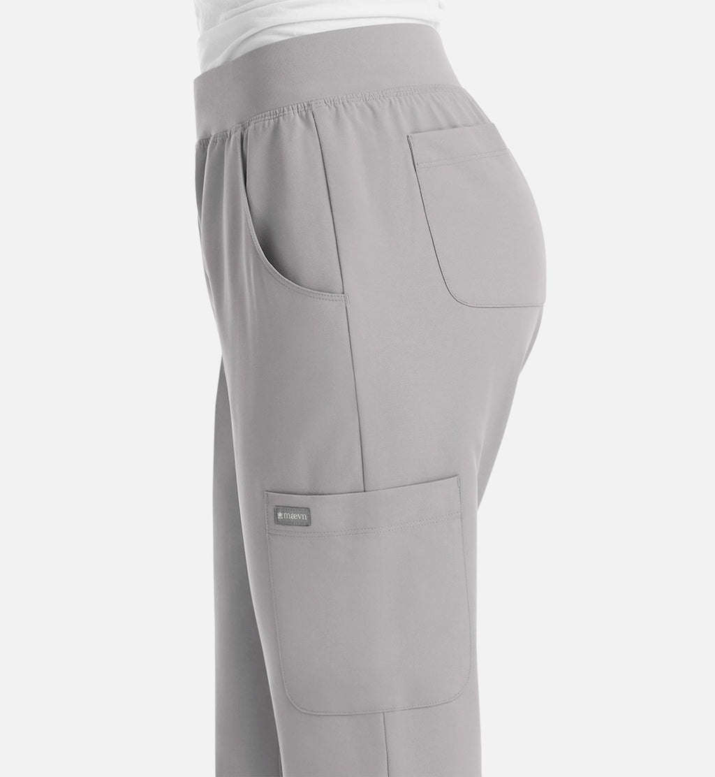 Momentum 5092 Women's Yoga Waist Jogger Quiet Grey