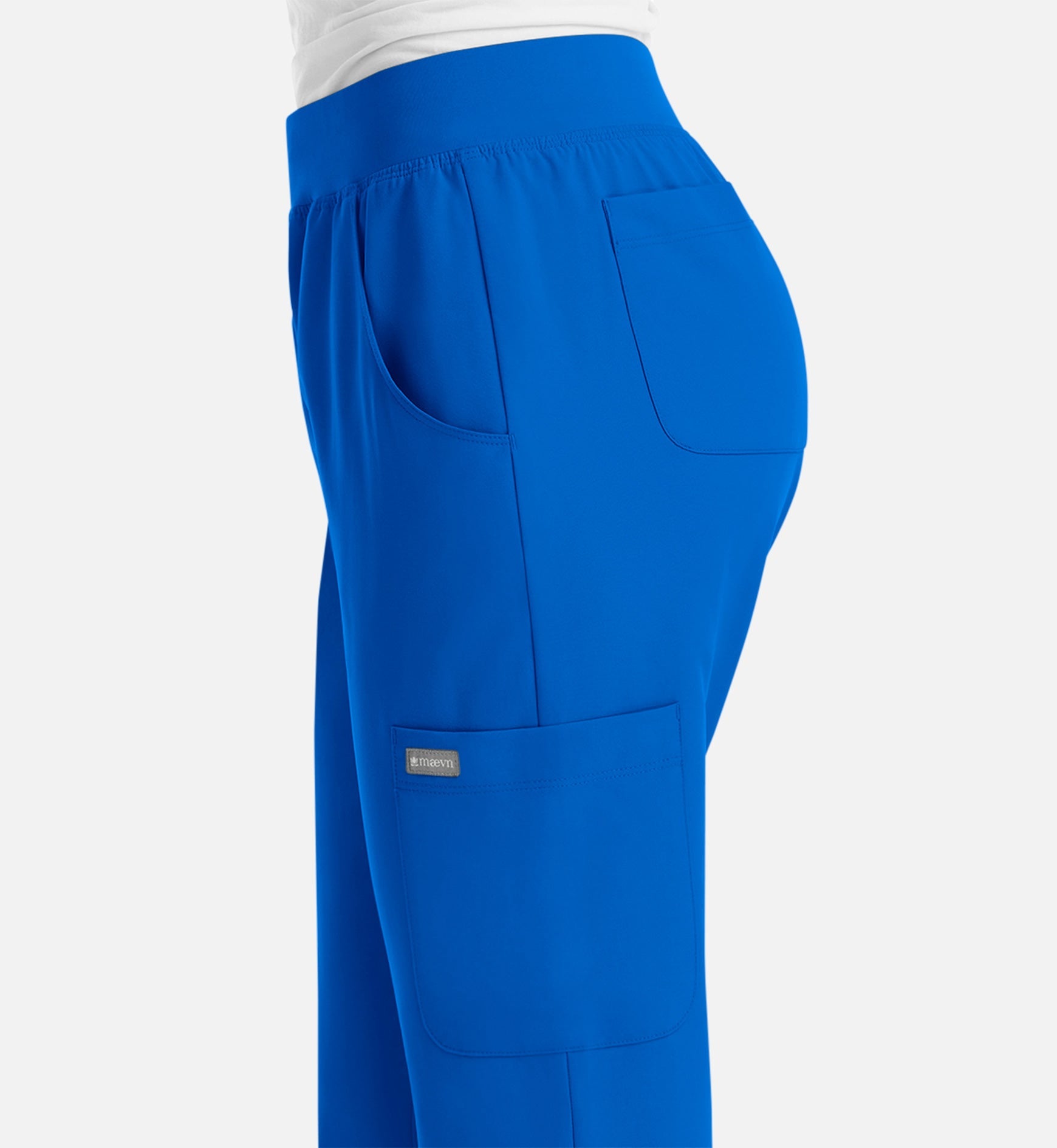 Momentum 5092 Women's Yoga Waist Jogger Royal Blue