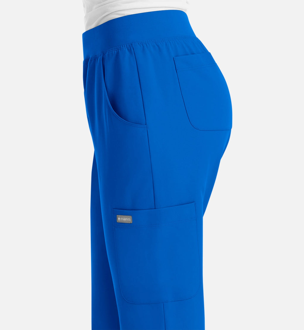 Momentum 5092 Women's Yoga Waist Jogger Royal Blue