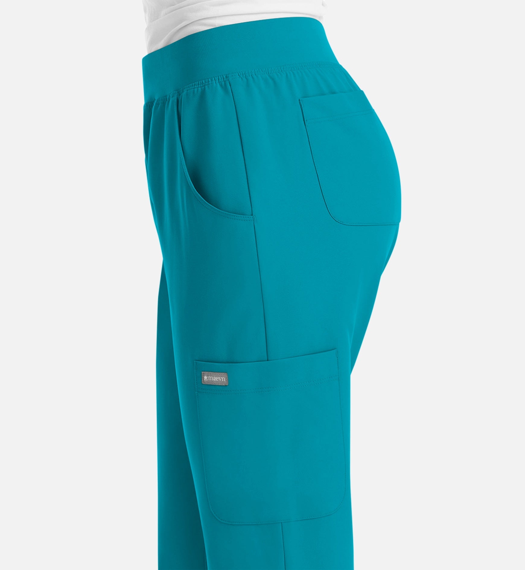 Momentum 5092 Women's Yoga Waist Jogger Teal