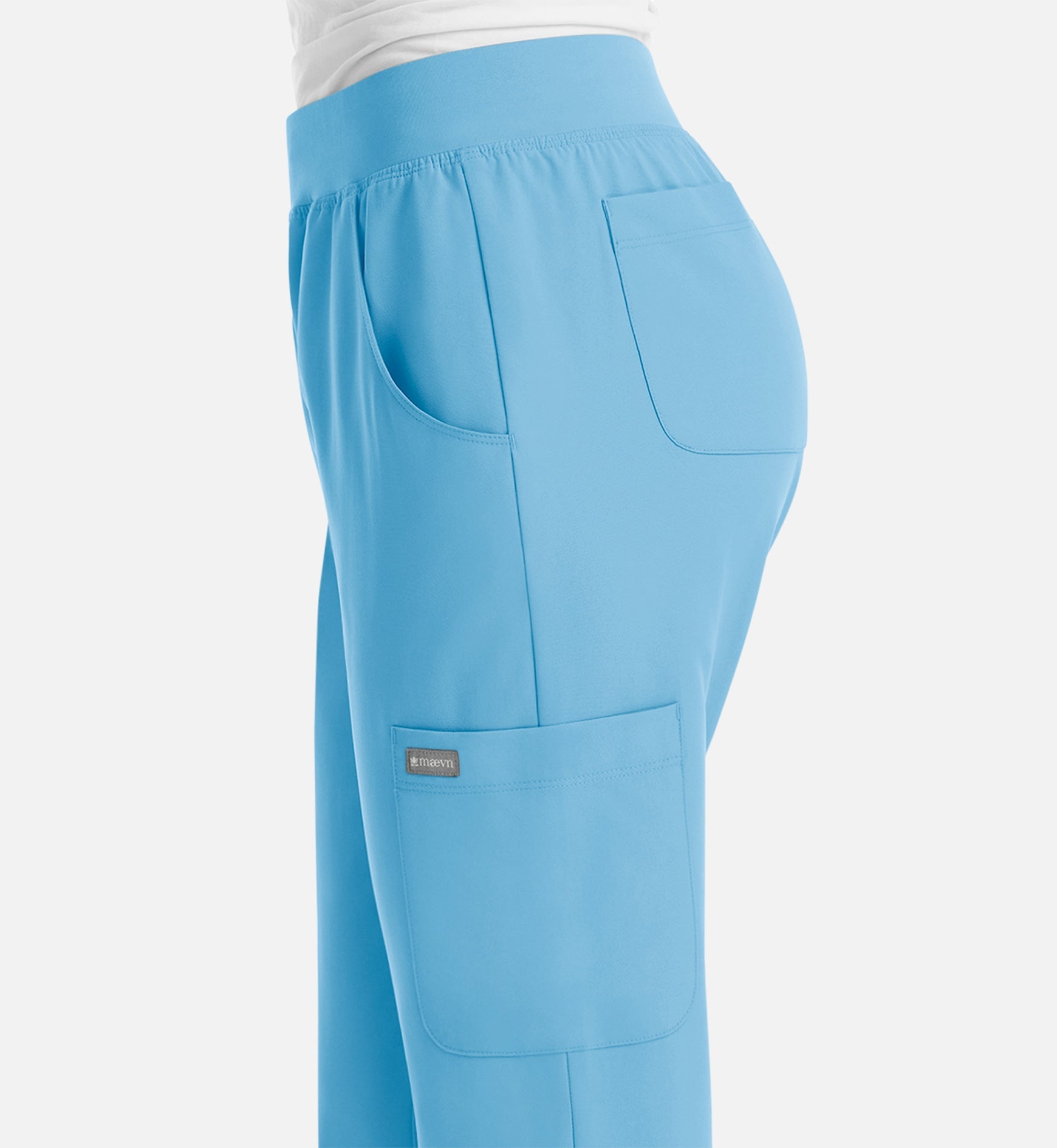 Momentum 5092 Women's Yoga Waist Jogger Turquoise
