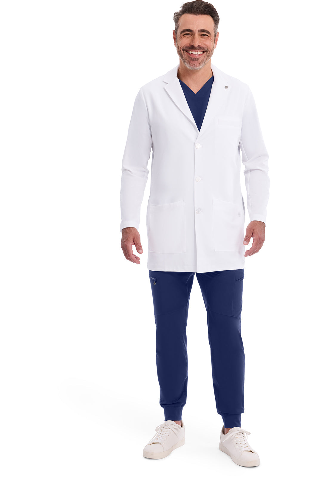 White Coat 5100 Men's Logan Labcoat White