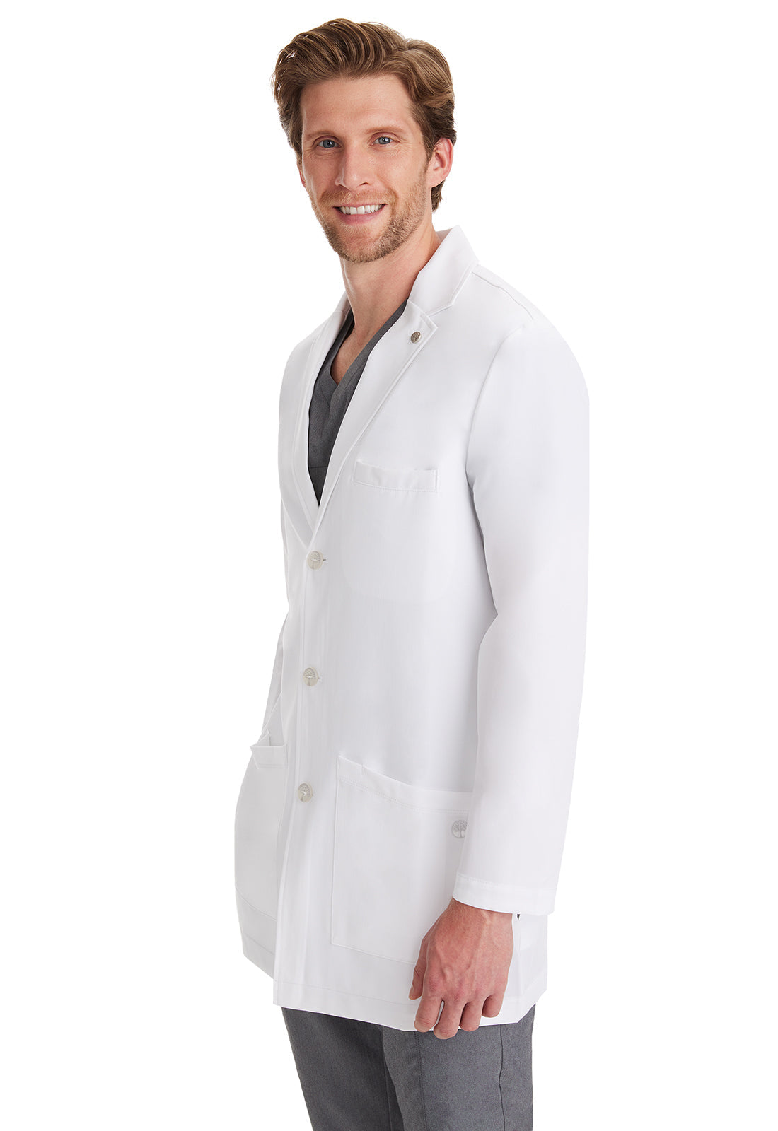 White Coat 5100 Men's Logan Labcoat White