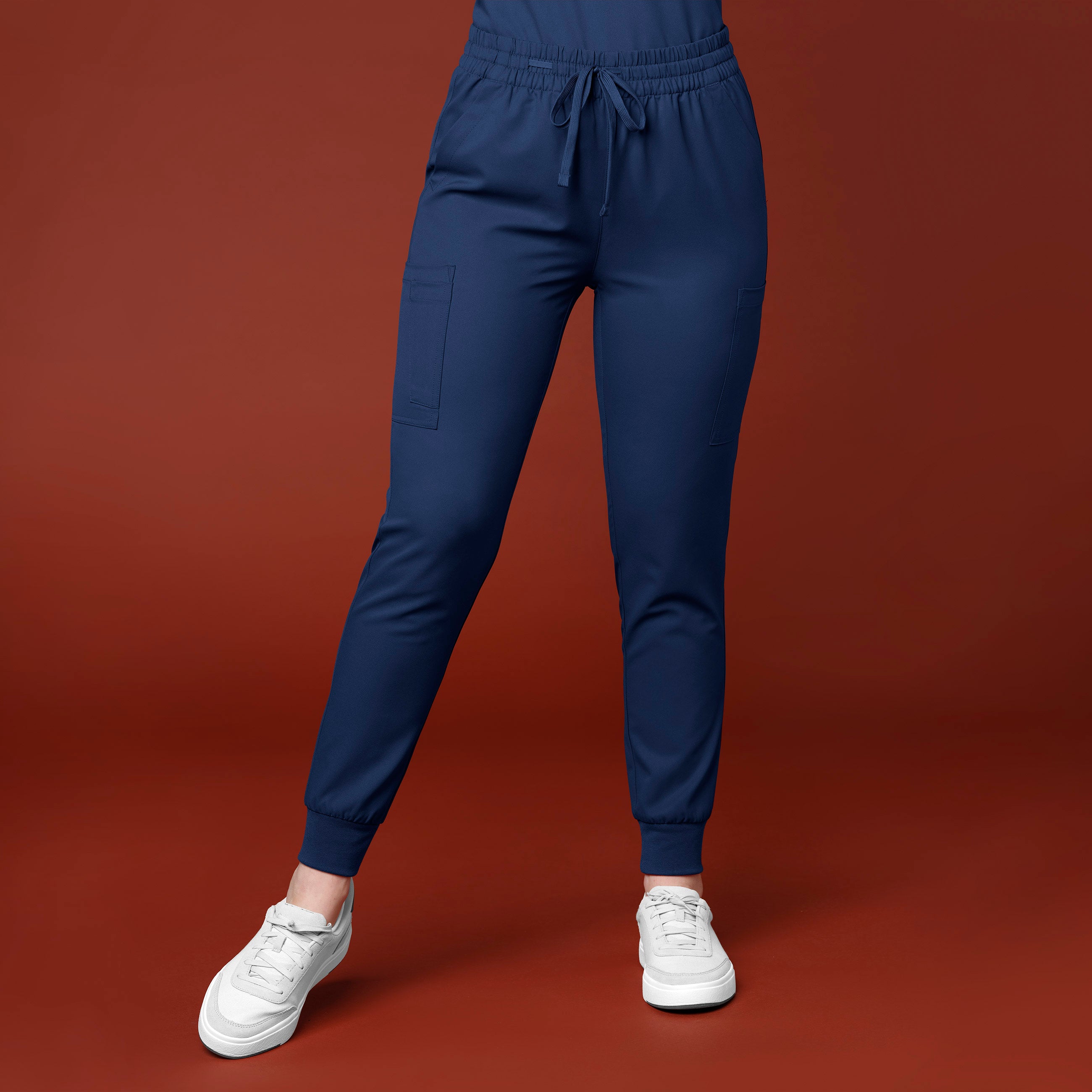 Thrive 5122 Cargo Jogger Scrub Pants Navy