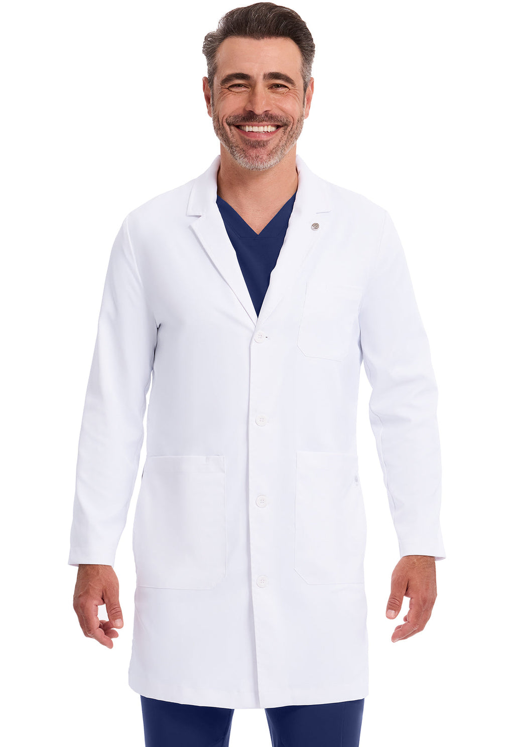 White Coat 5151 Men's Luke Labcoat White