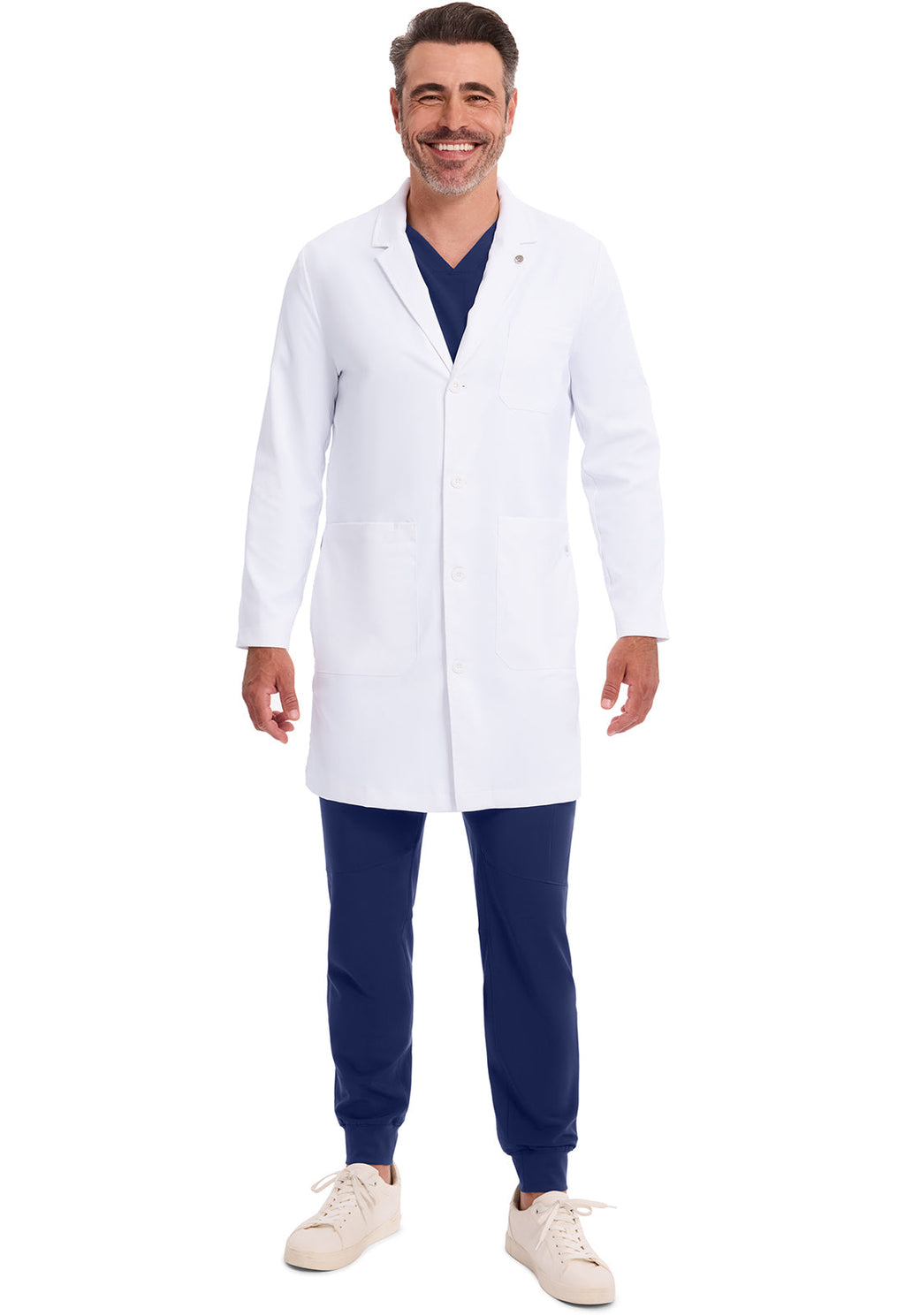 White Coat 5151 Men's Luke Labcoat White
