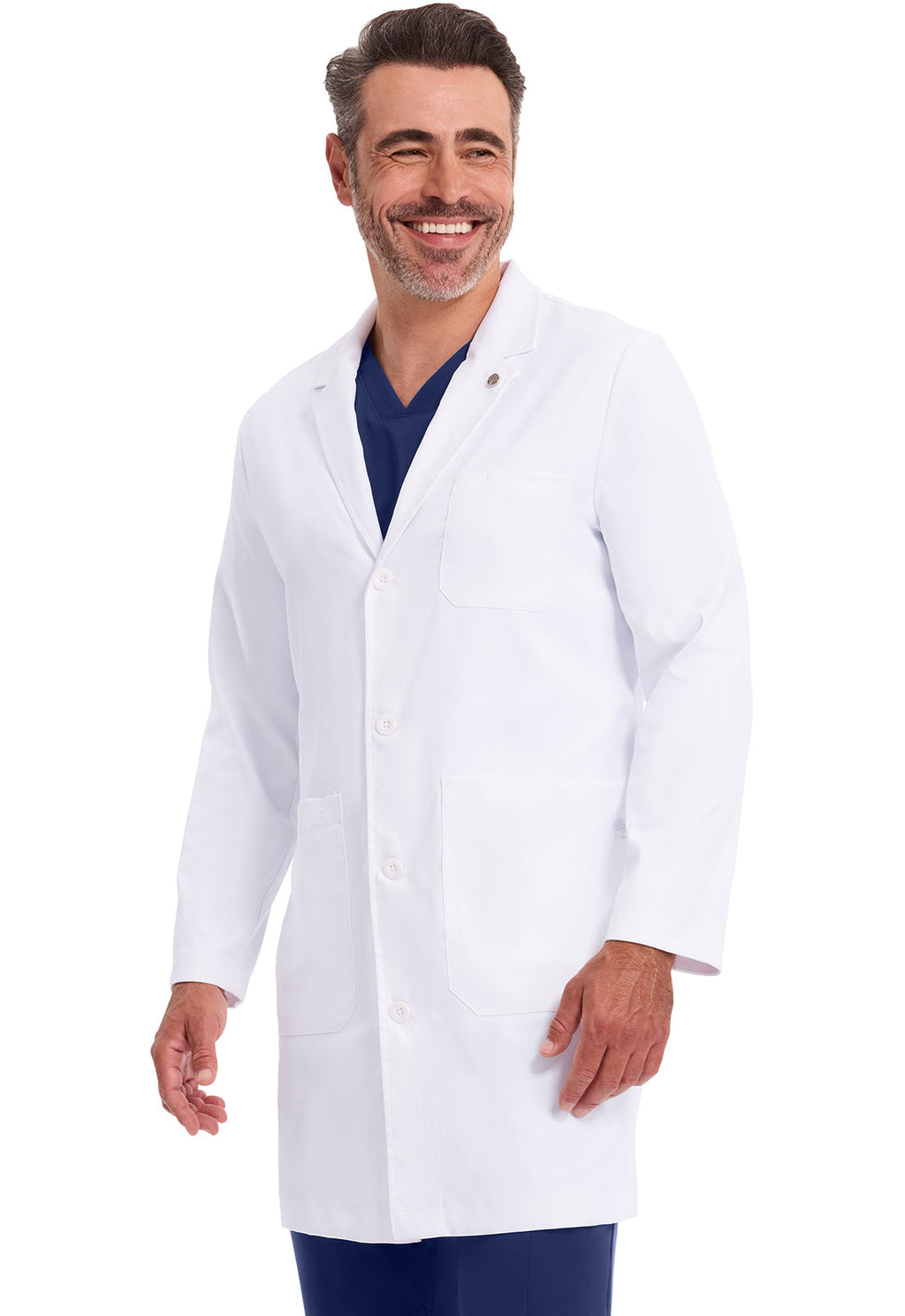 White Coat 5151 Men's Luke Labcoat White