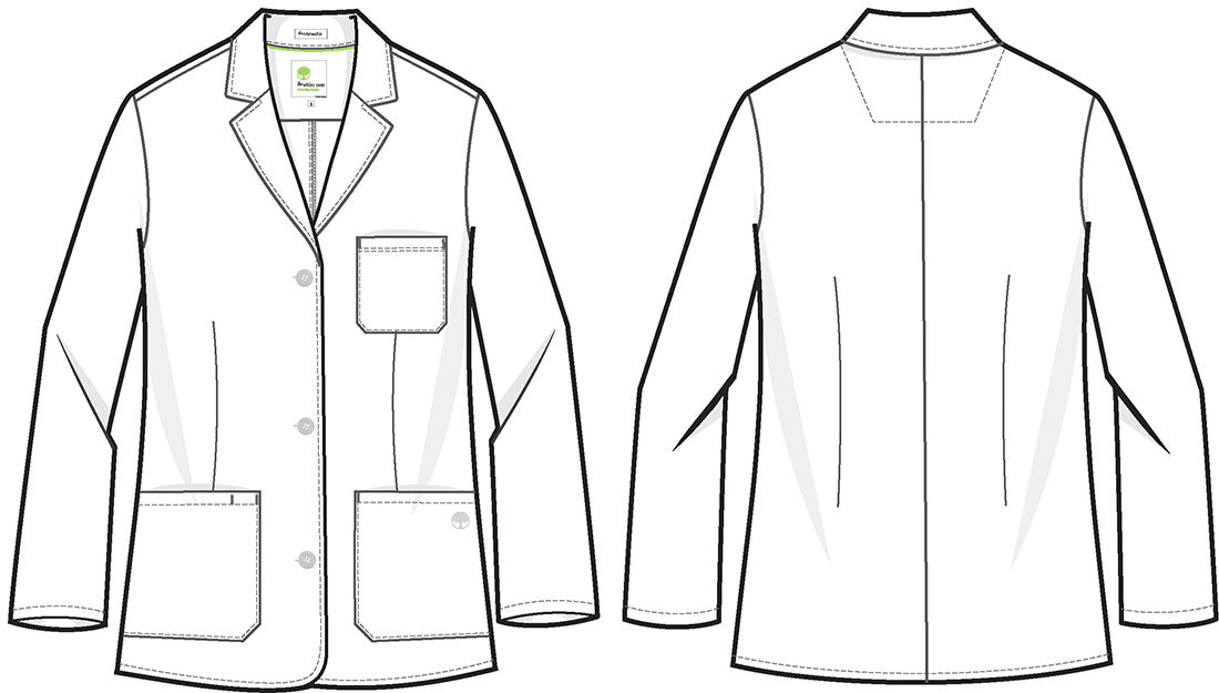 White Coat 5160 Women's Flo Consultation Coat White