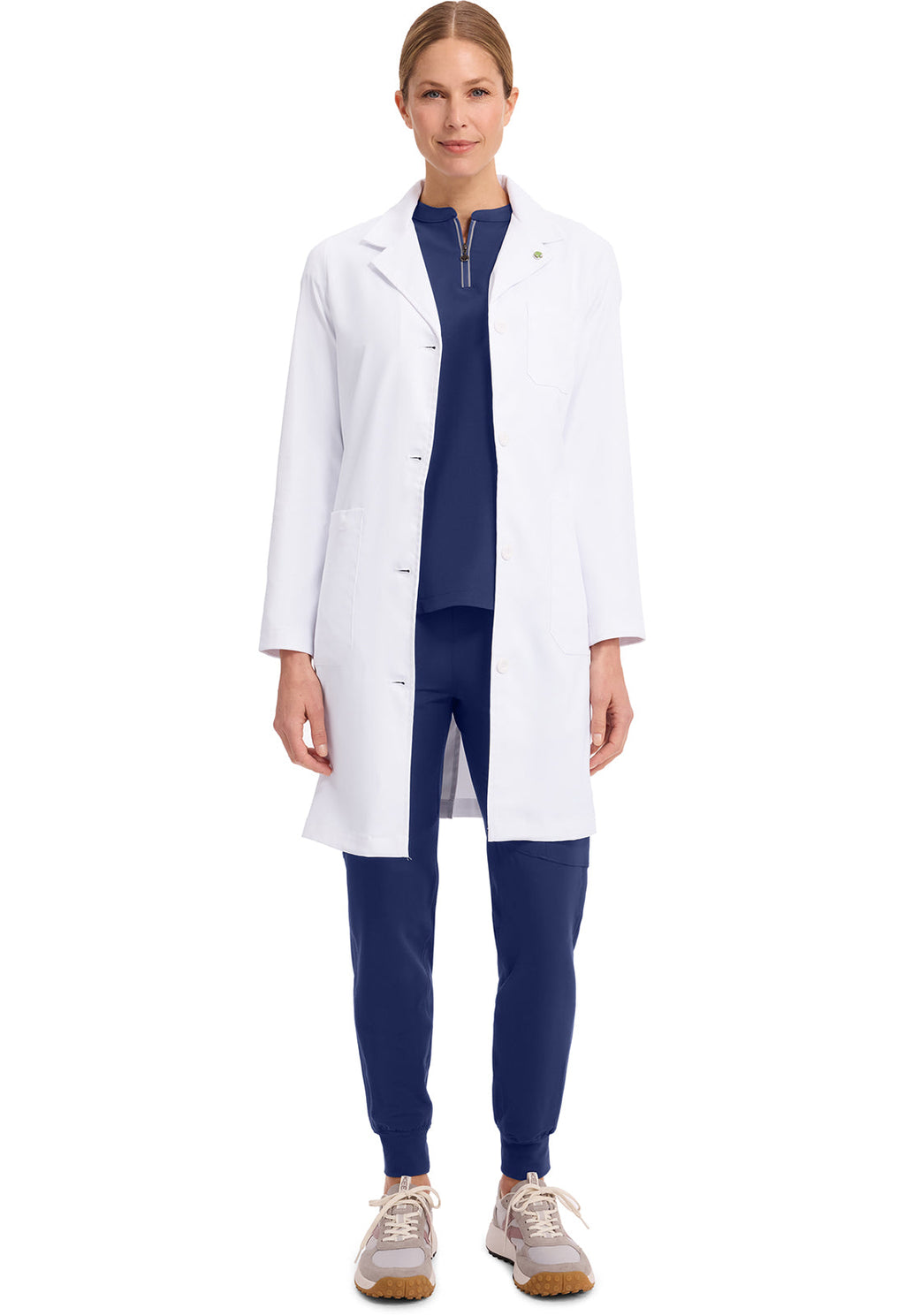 The White Coat 5161 Faye Lab Coat White