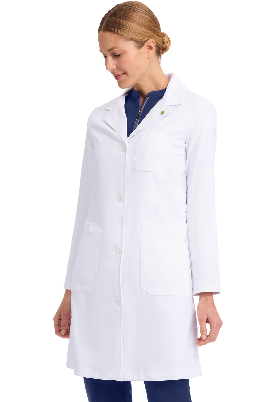 The White Coat 5161 Faye Lab Coat White