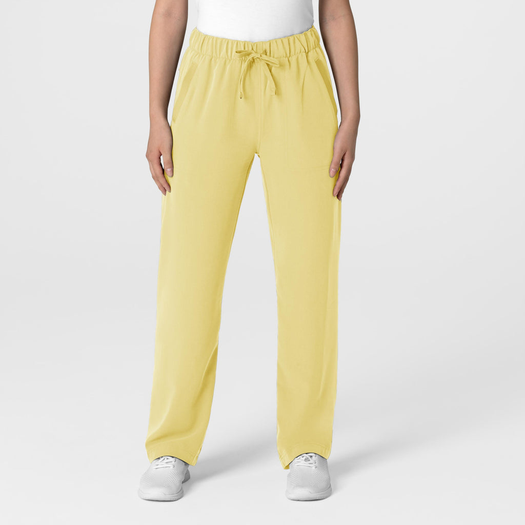 Nova 5232 Stovepipe High-Low Hem Scrub Pants Sunshine Yellow