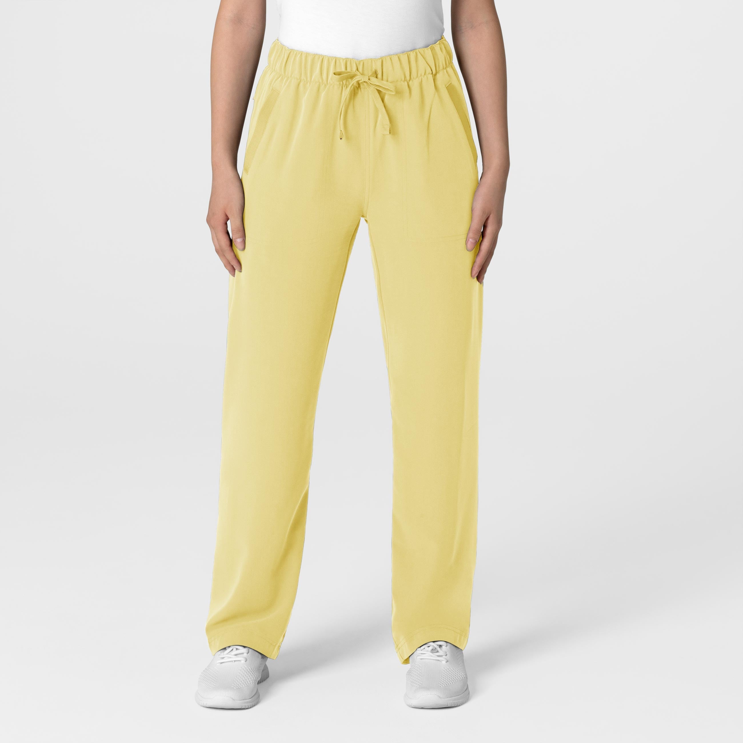 Nova 5232 Stovepipe High-Low Hem Scrub Pants Sunshine Yellow