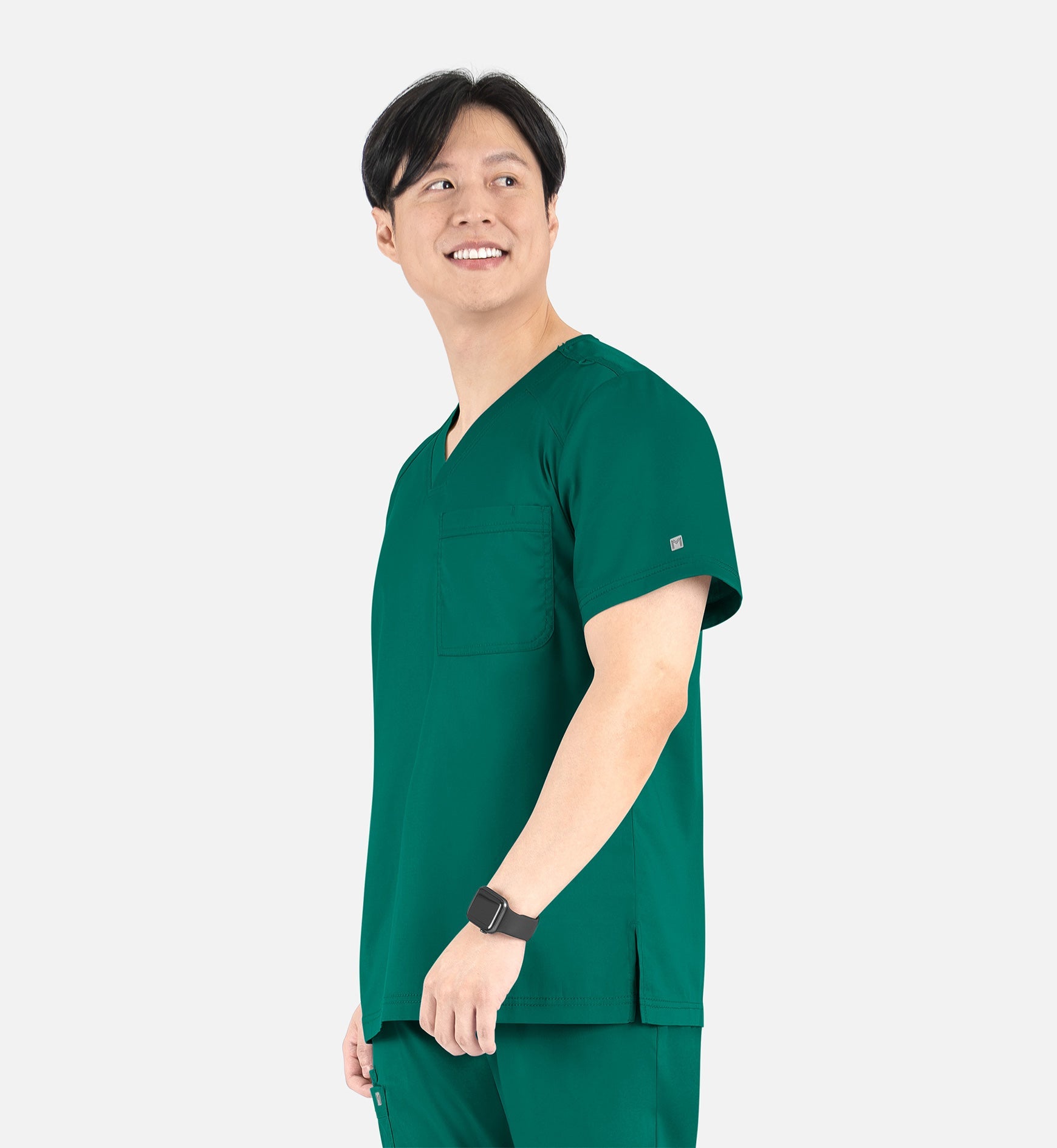 Matrix Mens 5501 Men’s Tuckable V-Neck Top Hunter