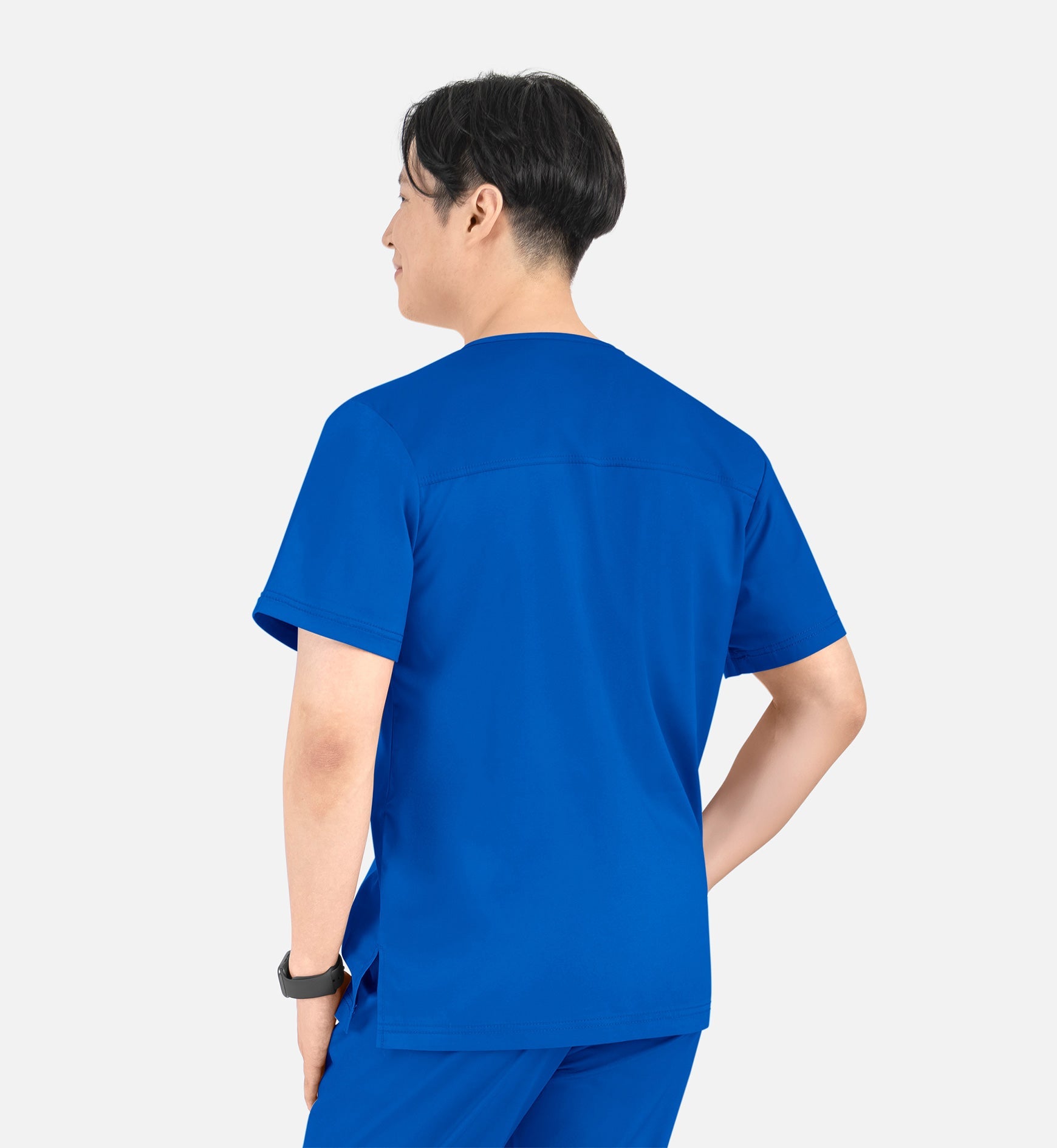 Matrix Mens 5501 Men’s Tuckable V-Neck Top Royal Blue