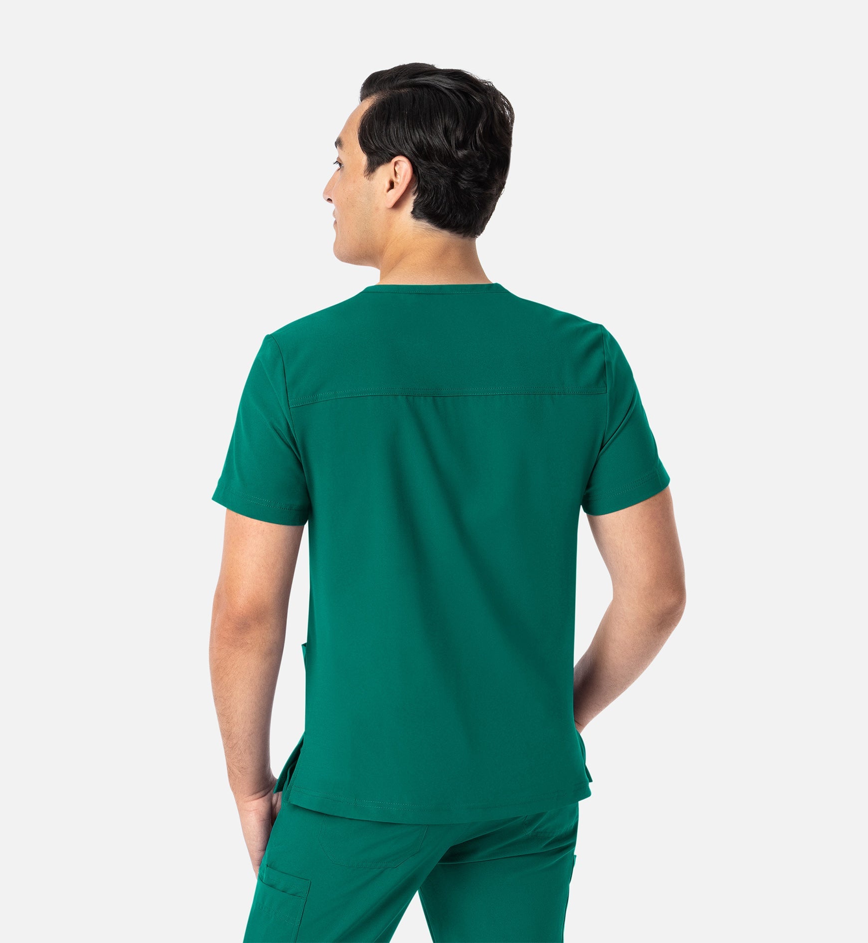 Matrix Mens 5502 Men’s 3 Pocket V-Neck Top Hunter