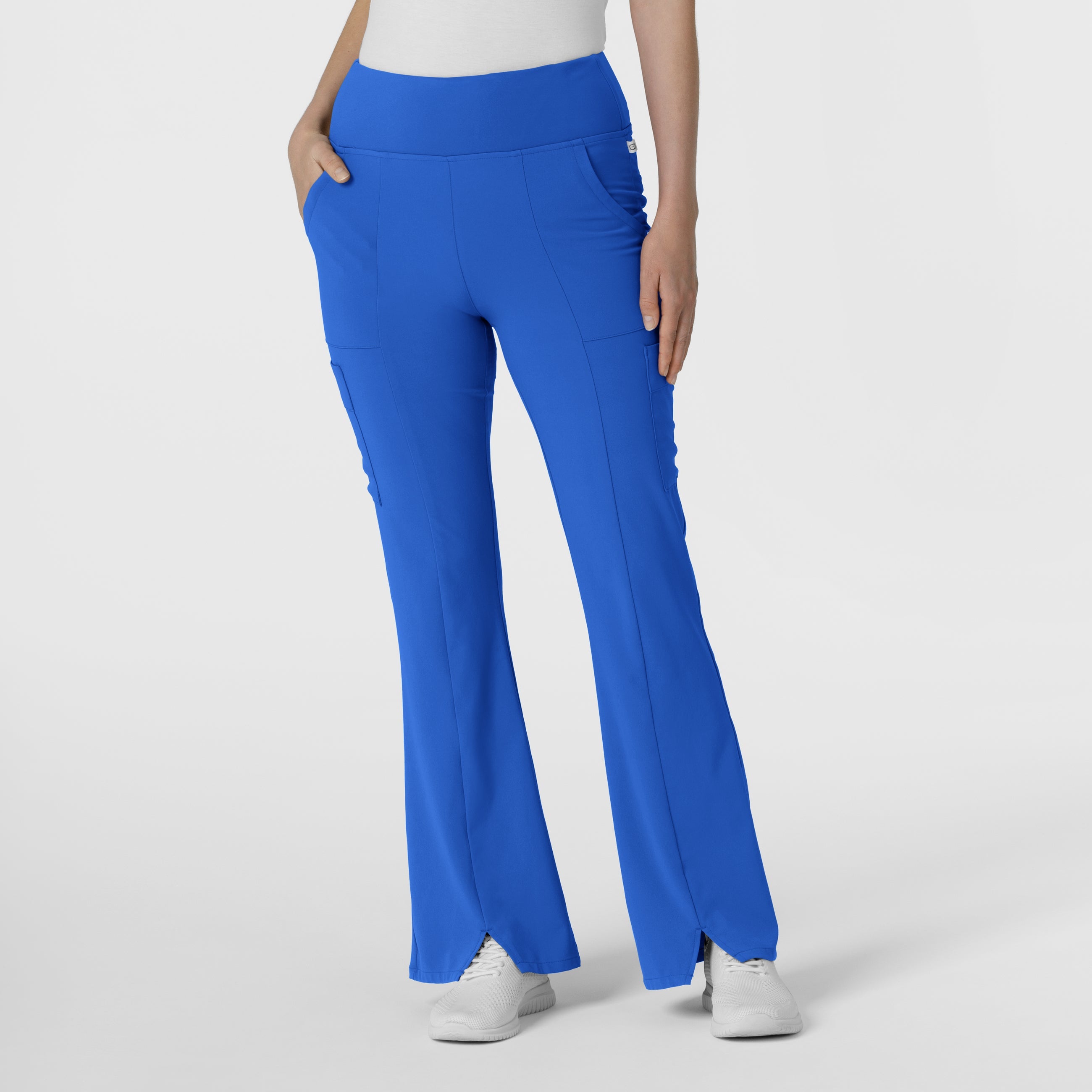 RENEW 5534 Cargo Flare Scrub Pants Royal