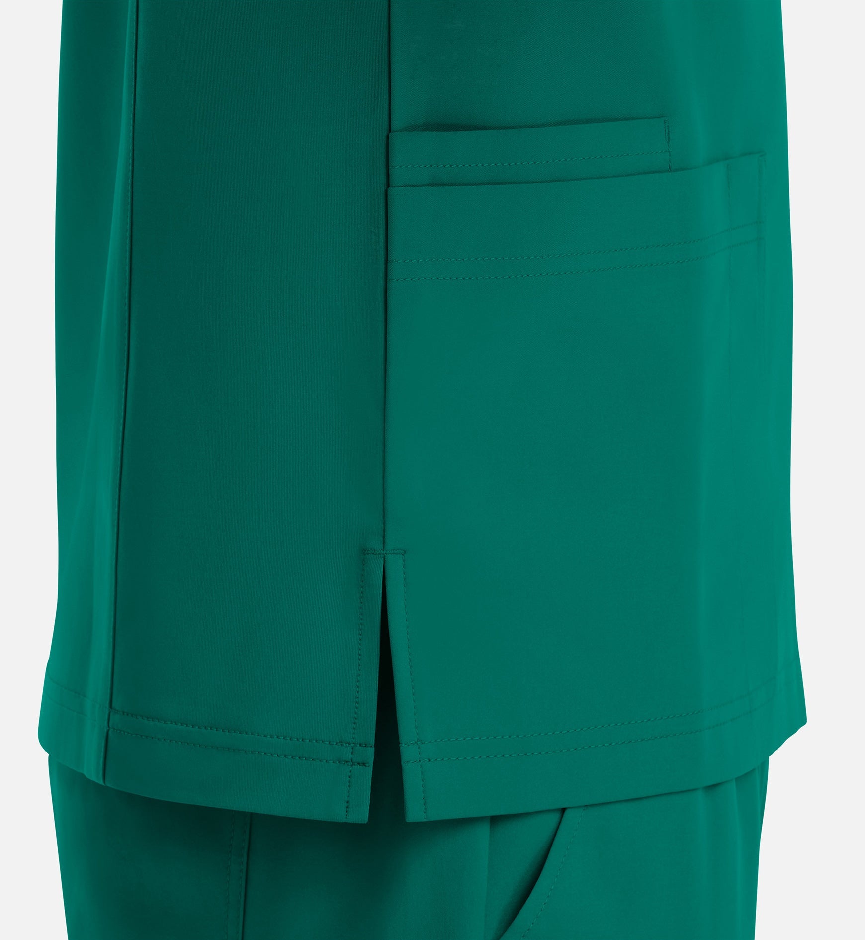 Momentum 5802 Men's 4 Pocket Banded V-Neck Top Hunter