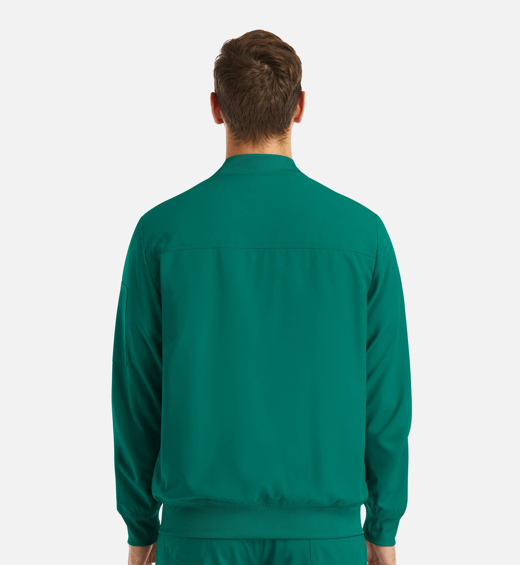 Momentum 5861 Men's Full Zip Bomber Jacket Hunter