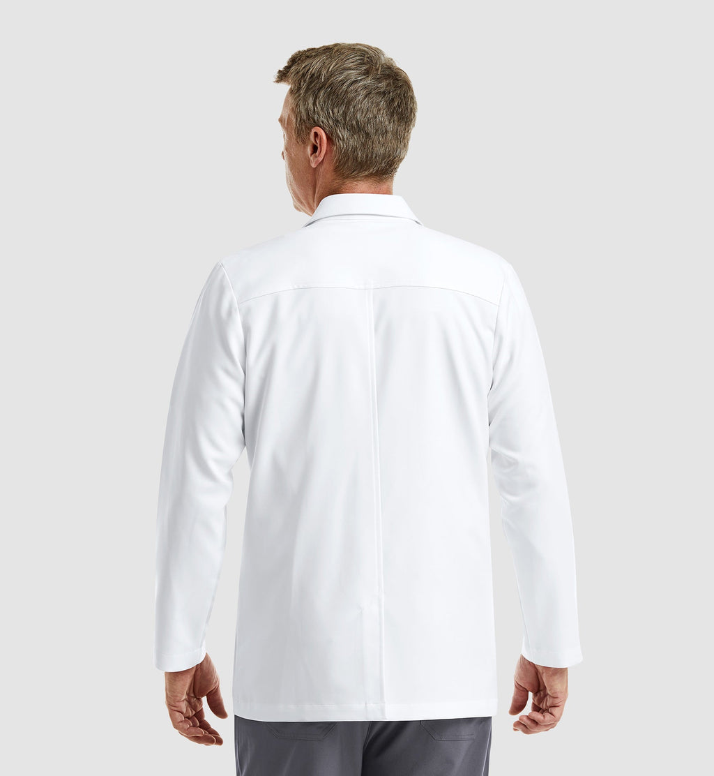 Momentum Lab Coats 5873 Men's Consultation Lab Coat White