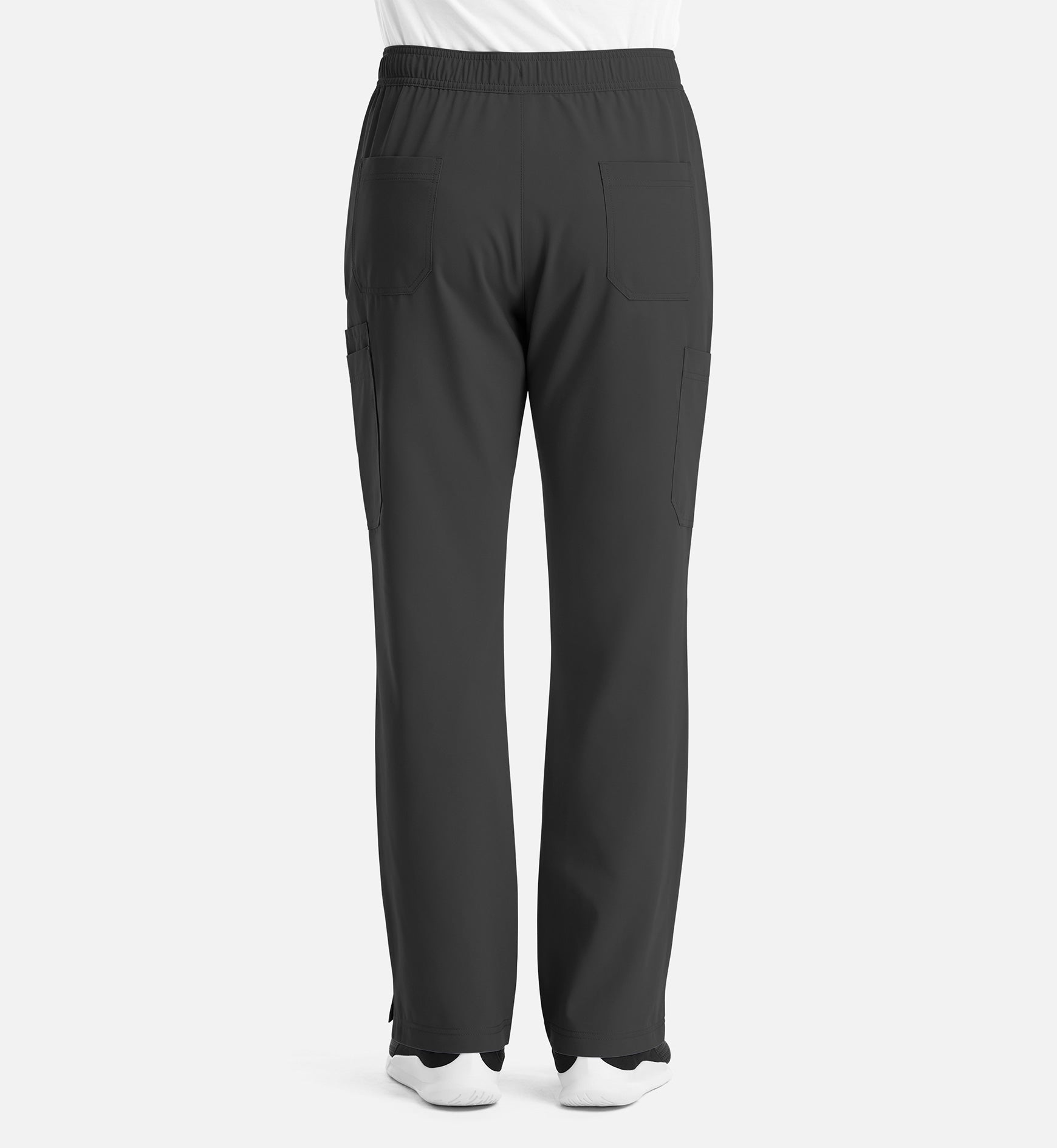 Momentum 5891 Men's Fly Front Cargo Pants Black